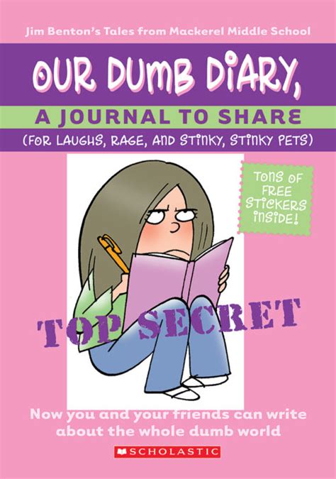 Dear Dumb Diary Our Dumb Diary By Jim Benton Activity Book The