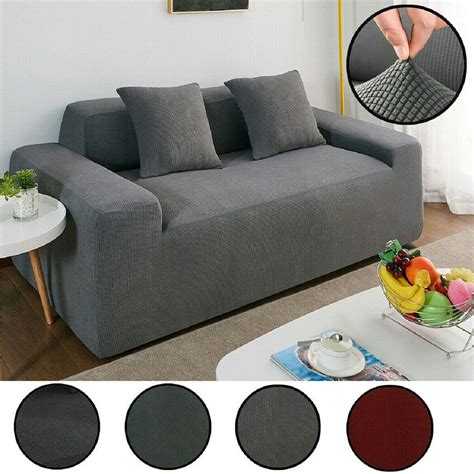 Elastic Sofa Covers Slipcover Settee Stretch Waterproof Protector 1234 Seater Home Furniture