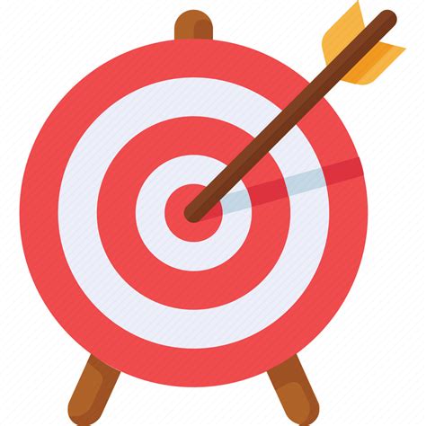 Aim Arrow Target Icon Download On Iconfinder