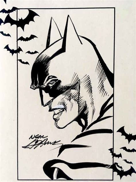 Original Art Batman By Neal Adams Brooklyn Comic Shop