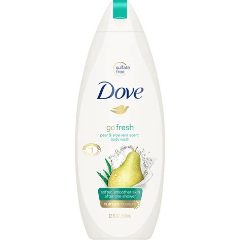 Dove Go Fresh Body Wash Pear And Aloe Vera 22 Oz