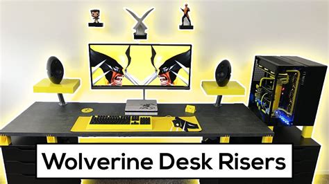 3d Printed Wolverine Desk Accessories Ft Techsource Ultimate Desk