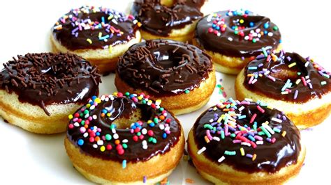 Chocolate Glazed Mini Donuts Youtube