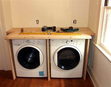 Ikea your closet may be another viable option if you can get a washing machine hose to it. Modern Design of Washer and Dryer Cabinet - HomesFeed
