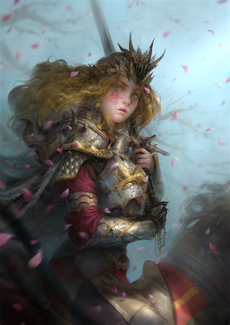 Fantasy Art Return Of The Queen By Đức Nguyễn Aethereal Engineer