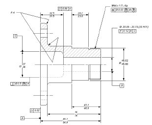 The main purpose of a technical drawing is that others understand what the designer created with what tolerances and how to manufacture the design. Geometric Dimensioning and Tolerancing