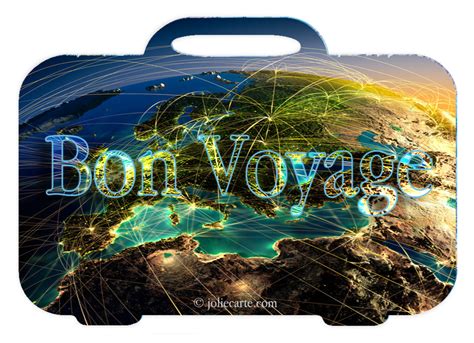 Cartes Virtuelles Bon Voyage Joliecarte