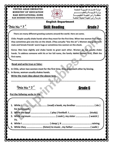 Reading About Greeting Esl Worksheet By Lilloo