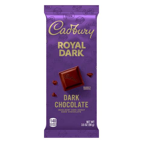 Cadbury Royal Semi Sweet Dark Chocolate Bar 35 Oz Pick Up In Store
