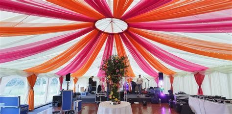 Custom Tent Draping • Cover Me Up Events