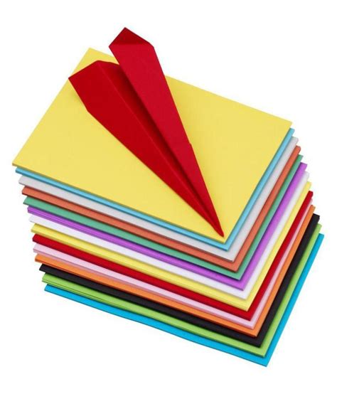 Yutiriti Premium Pack Of 100 A4 Size Assorted Color Sheets Copy