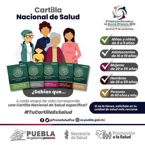 Participa Gobierno De Puebla En Jornada Nacional De Salud Pública