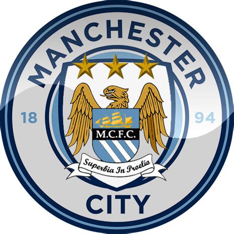 Manchester City Manchester City Soccer Logo British Football