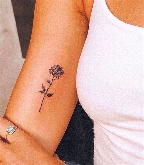 37 Small Delicate Female Tattoos Delicate Tattoos For Women Rose