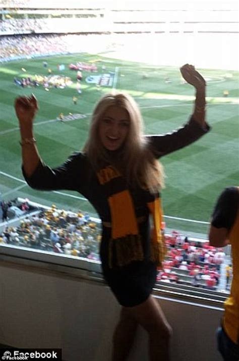 Model Who Stripped Naked In MCG Corporate Box At AFL Grand Final Has No Regrets Express Digest