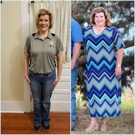 Weight Loss Before And After Christines 100 Pound Weight Loss Story