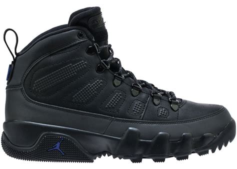 Mens Air Jordan 9 Ix Retro Nrg Boot Black Concord Ar4491 001