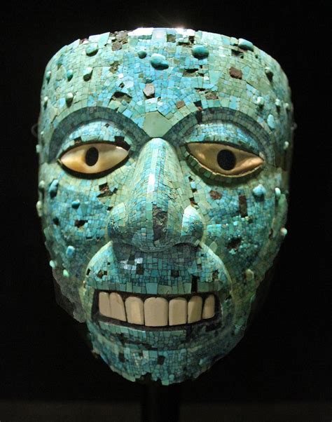 Aztec Turquoise Mosaic Mask Mosaic Murals Mosaic Wall Art Mosaic Diy