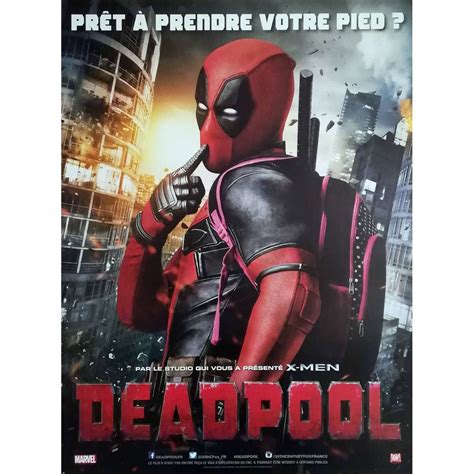 Deadpool 2016 Poster Lukisan
