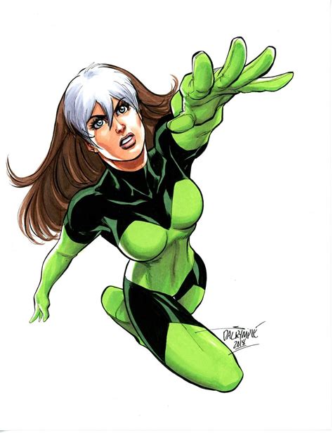 Rogue By Scott Dalrymple Marvel Rogue Rogues Comic Art