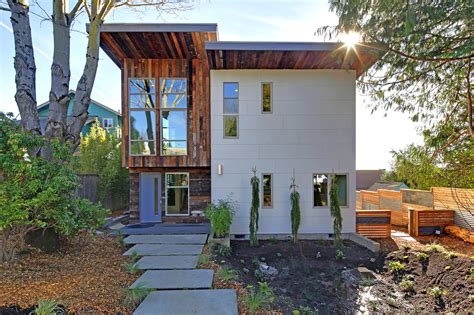 Environmentally Conscious Home Features Exterior Siding With Reclaimed