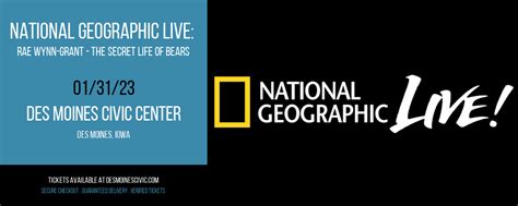 National Geographic Live Rae Wynn Grant The Secret Life Of Bears