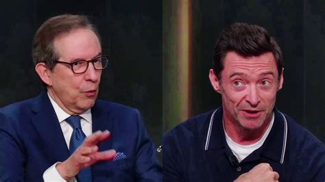 watch chris wallace stunned to learn what hugh jackman thought a wolverine was when he took x