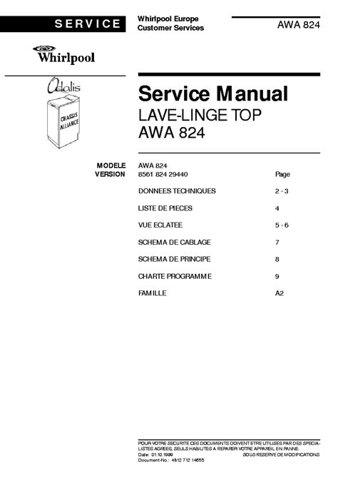 Whirlpool Awa 824 Service Manual Download Schematics Eeprom Repair