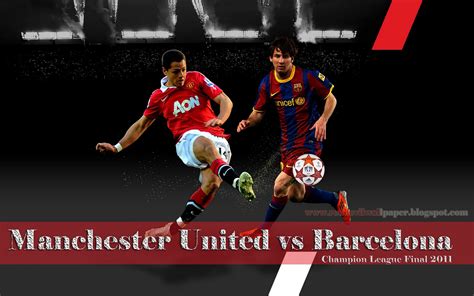 Manchester United vs Barcelona Champion League Final  Epl Football