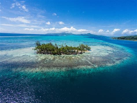 New Aerial Drone Photos Of Raiatea French Polynesia