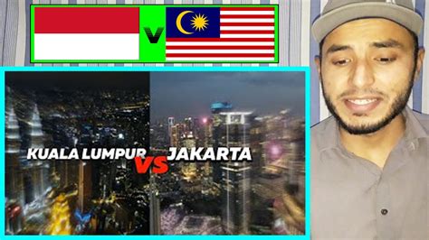 The average flying time for a direct flight from kuala lumpur, malaysia to jakarta is 2 hours 7 minutes. JAKARTA vs KUALA LUMPUR - REACTION - YouTube