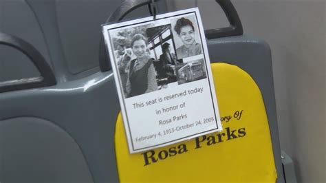 Rosa Parks Honored With Reserved Bus Seating Youtube