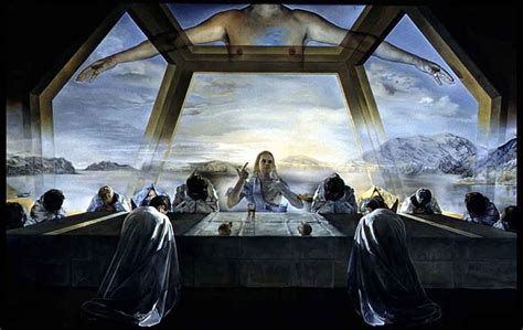 The Sacrament Of The Last Supper Last Art Salvador Dali Surrealist