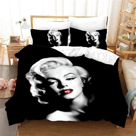 Marilyn Monroe Bed Set Queen Size Hanaposy