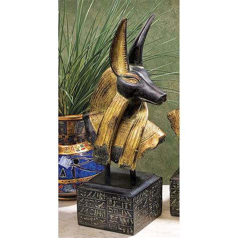 Design Toscano Ancient Egypt God Anubis Figurine And Reviews Wayfair