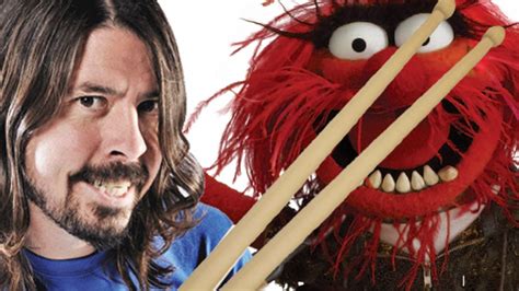 Dave Grohl Vs Animal From The Muppets Drum Off X96