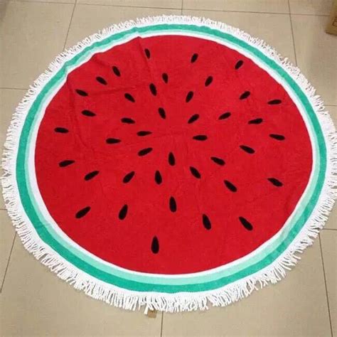 find more bath towels information about round beach towel pizza watermelon kiwi printed