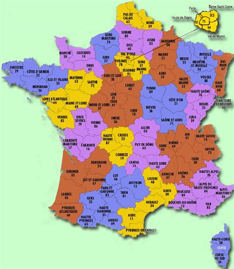 Le taux d'occupation lits de réanimation. Carte de France