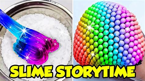 🎧satisfying Slime Storytime 1 ️💛💚 Best Tiktok Compilation Youtube