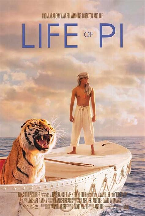 Life Of Pi Movie Poster 1 Of 12 Imp Awards
