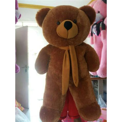 Boneka Jumbo Teddy Bear Coklat Shopee Indonesia