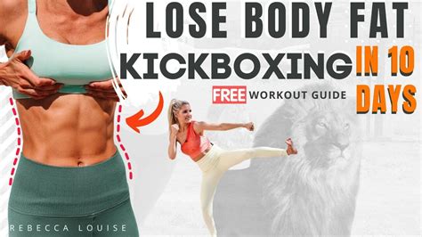 Lose Body Fat Kickboxing Calorie Burn Full Body Workout Youtube