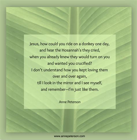 Palm Sunday Poems For Kids