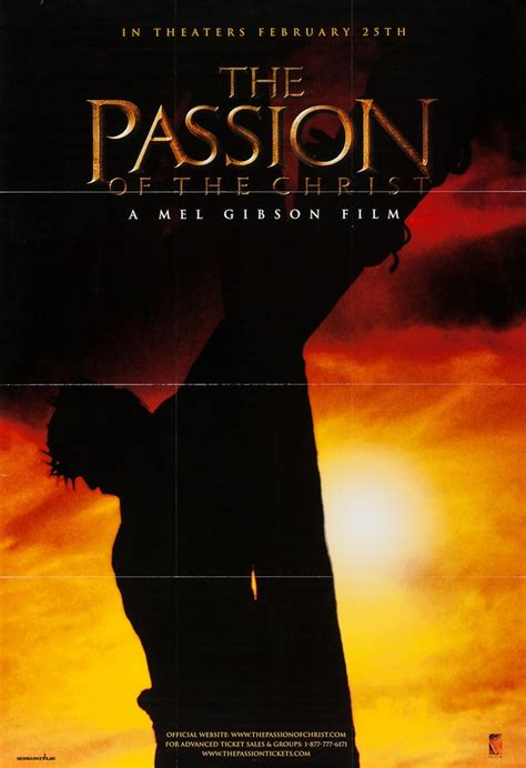 La Passion Du Christ Film Américain De Mel Gibson 2004
