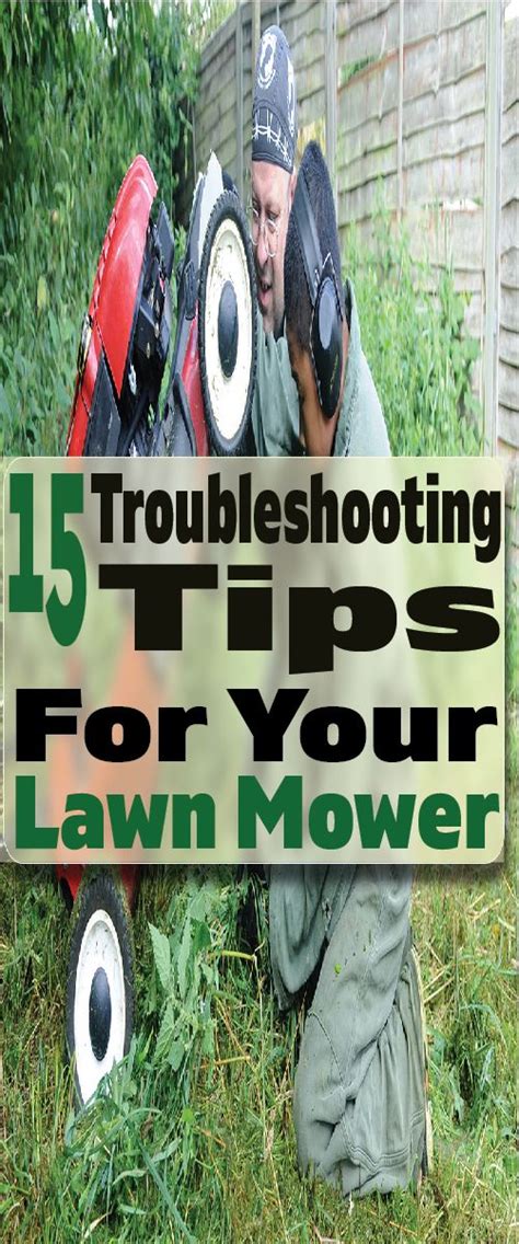 Contact us today for same day service at your location and see what we can do to get your lawn mower working at its best. 15 Troubleshooting Tips For your Lawn Mower - For Your Home and Family | Lawn mower repair, Lawn ...