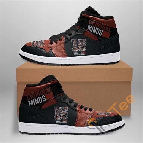 Criminal Minds 15 Years Custom Air Jordan Shoes Inktee Store Air