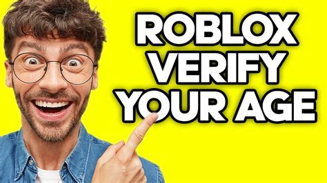 How To Verify Your Age On Roblox Without Id 2023 Youtube