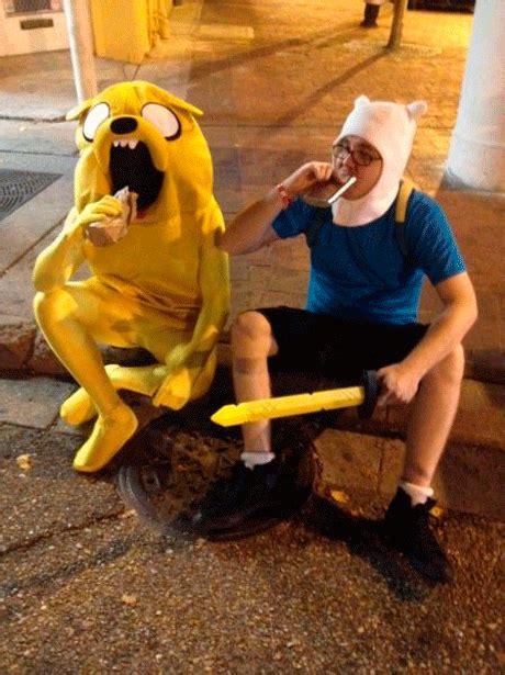 Jake And Finn In Real Life Adventure Time Funny Jake Adventure