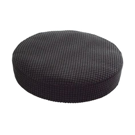 Qoo10 Stretchy Stool Cover Washable Polyester Fiber Round For