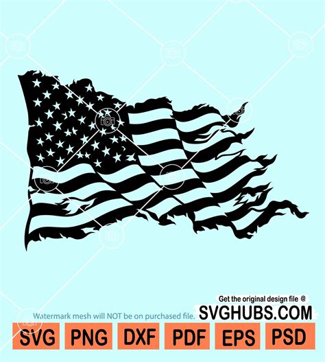 American Flag Svg Distressed Amazing Svg File Vrogue Co